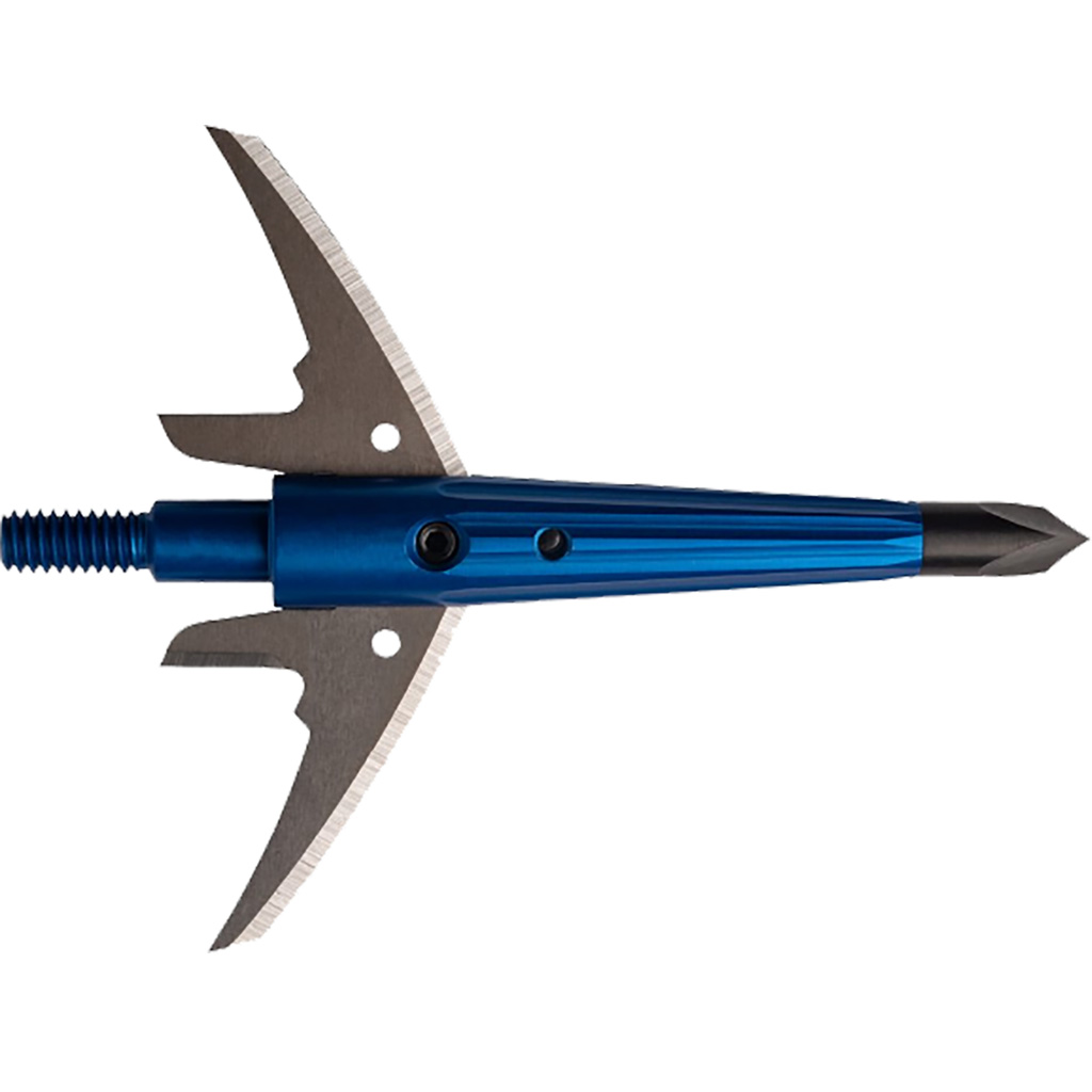 1401091_1.jpg Swhacker Levi Morgan Series Broadheads 2 Blade Curved 100 gr. 2 in 3 pk. - Image 1