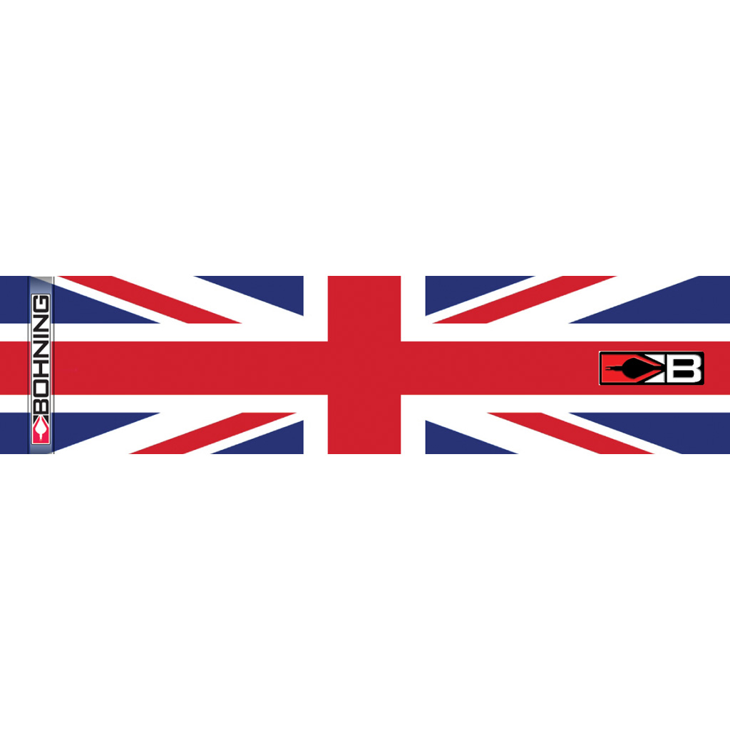 Print Bohning Arrow Wraps United Kingdom Flag 7 in. Standard 13 pk. - Image 1