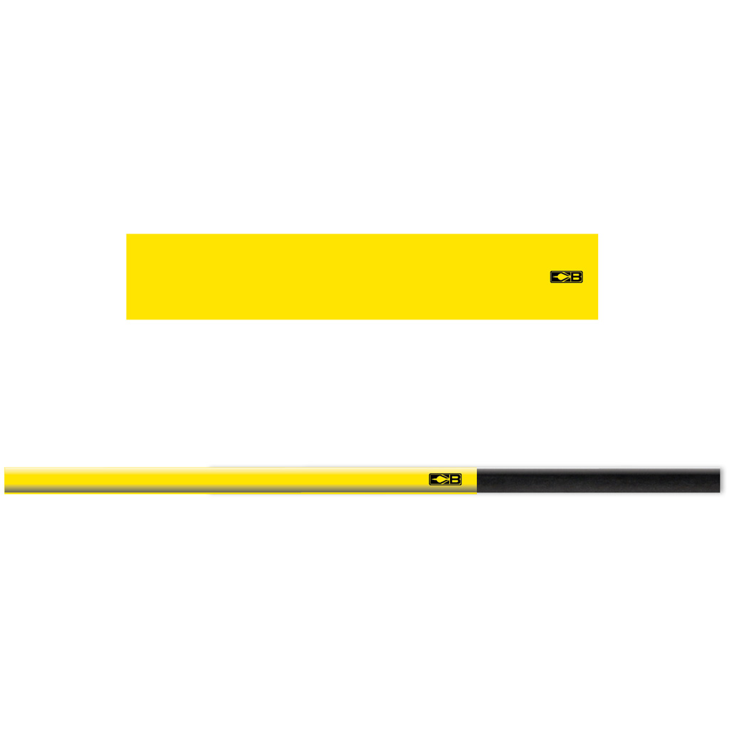 1401744_1.jpg Bohning Arrow Wraps Neon Yellow 7 in. Standard 13 pk. - Image 1