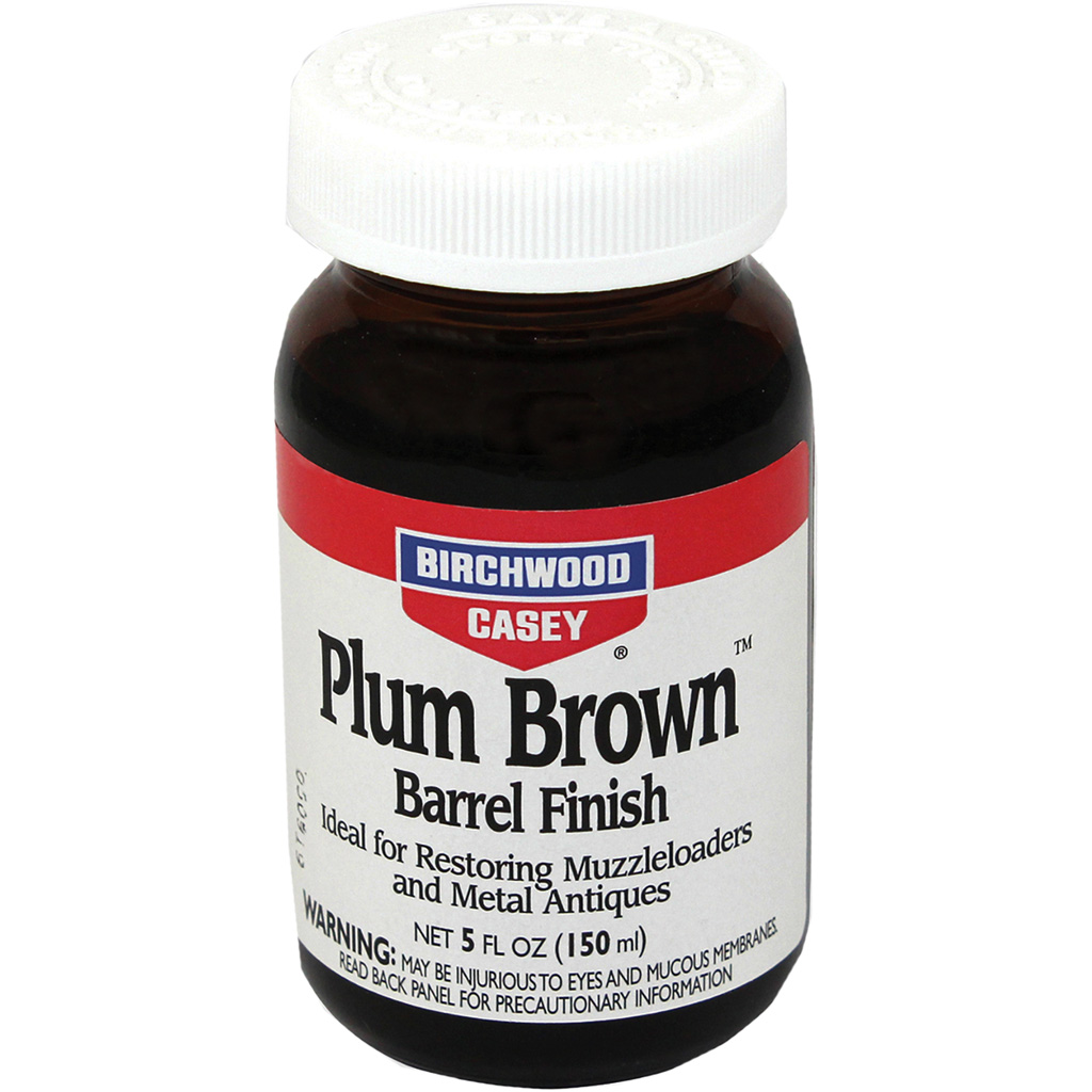 1403888_1.jpg Birchwood Casey Plum Brown Barrel Finish Jar 5 oz. - Image 1
