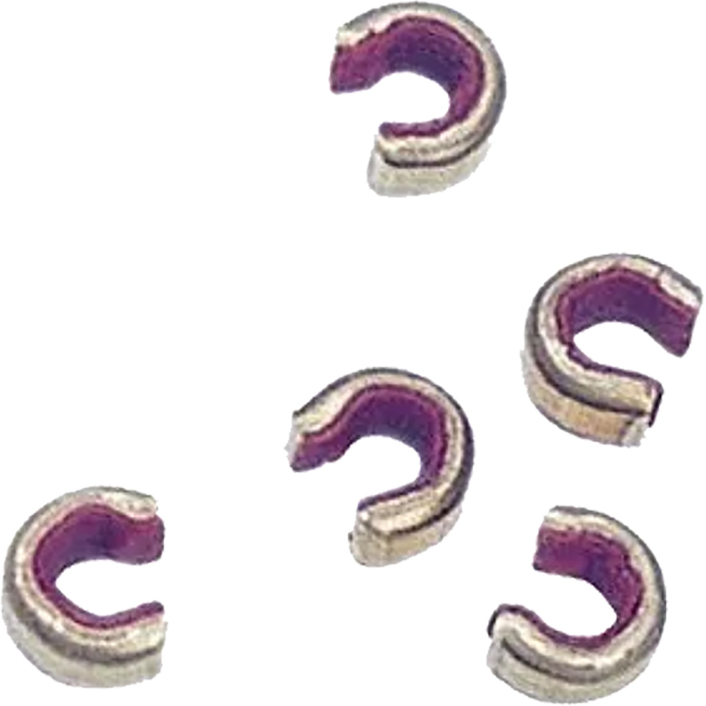 1404102_1.jpg Saunders Brass Nok Set Purple Long Cam 18-22 Strand 100 pk. - Image 1
