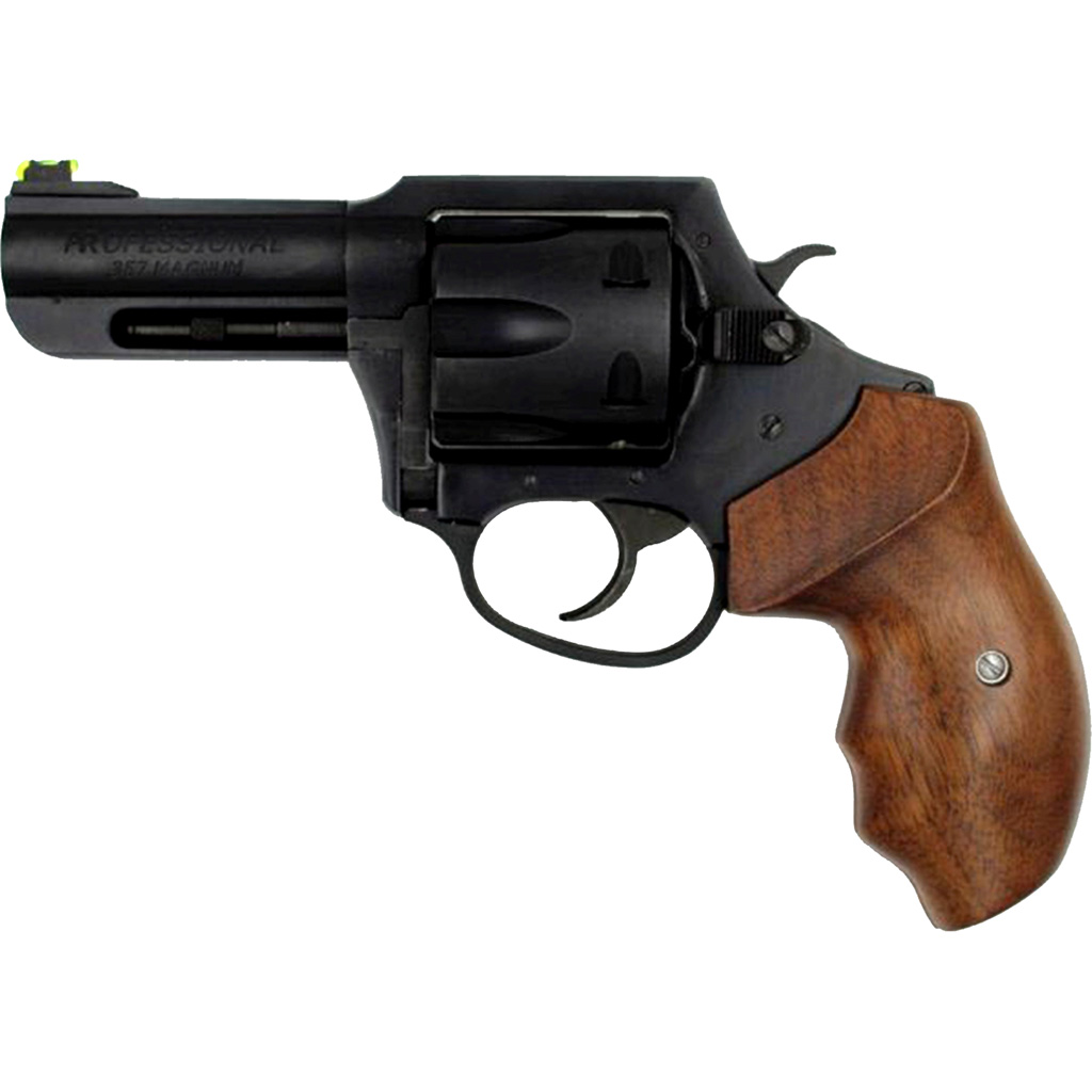 1404772_1.jpg Charter Arms Professional III Revolver 357 Mag Blacknitride Wood Grip Single 4.2in 6 rd. - Image 1