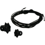 Bowmar Recurve Nose Button Black 2 pc. Small/Large