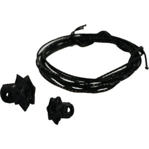 Bowmar Recurve Nose Button Black 2 pc. Small/Large