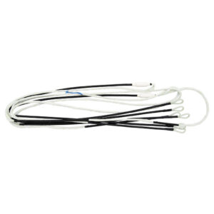 GAS Ghost XV String and Cable Set White w/ Black Serving PSE PerformX 3D