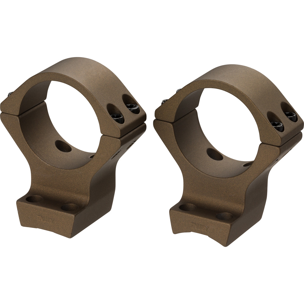 1405563_1.jpg Browning X-Bolt Integrated Scope Rings Burnt Bronze 30mm Low - Image 1