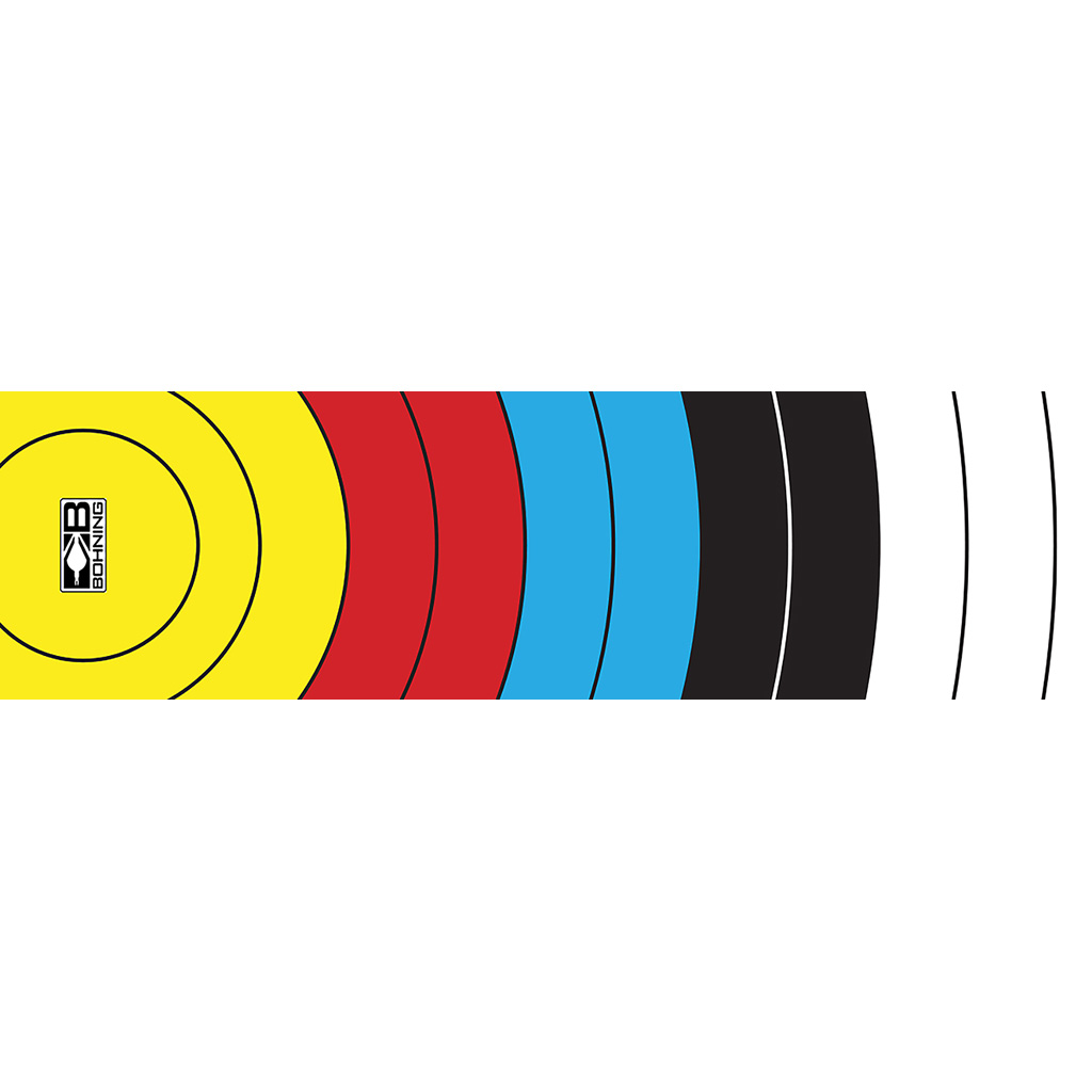 1406316_1.jpg Bohning Arrow Wraps Target Face 4 in. Small 13 pk. - Image 1
