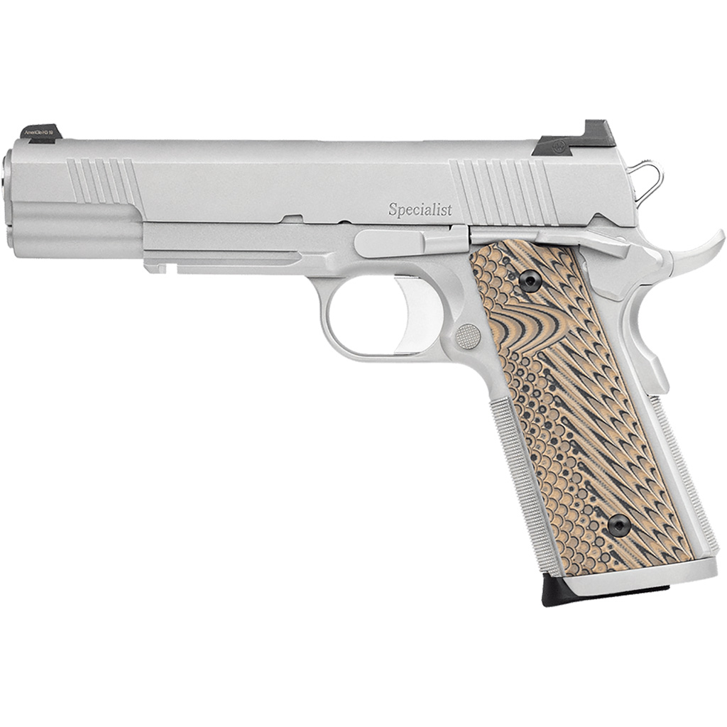 1406778_1.jpg Dan Wesson Specialist Pistol 10 mm 5 in. Stainless 8 rd. - Image 1