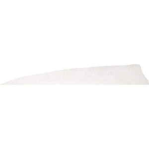 Gateway Shield Cut Feathers Flo White 4 in. RW 50 pk.