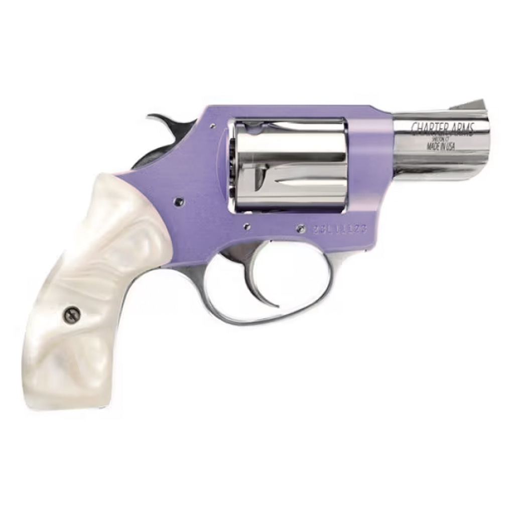 1408423_1.jpg Charter Arms Chic Lady Revolver 38 Spl. Lavendar/Hi-Polish Full Grip 2 in. 5 rd. - Image 1