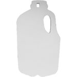 Birchwood Casey Ar500 Silhouette 1-Hole Milk Jug 3/8" - Image 2