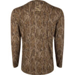 Drake Ol' Tom Performance Crew Camo Print LS MO Bottomland XLarge - Image 2