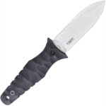 CobraTec Claymore Single Blade Dagger Fixed Blade Satin Stonewash - Image 3