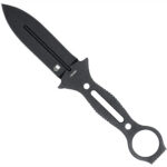 CobraTec Ringed Claymore Dagger Fixed Blade Black - Image 2