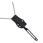 CobraTec Surgeon Knife Fixed Blade Black - Image 3