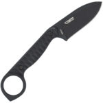 CobraTec Wolfteeth Knife Fixed Blade Black
