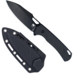 CobraTec Wolverine Knife Fixed Blade Black - Image 2