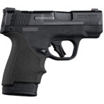 Hogue HandAll Beavertail Grip Sleeve S&W M&P 9 Shield Plus Black - Image 2