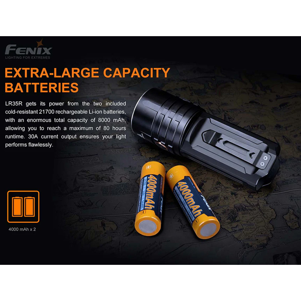 1410685_3.jpg Fenix Rechargeable Flashlight 10000 Lumen Black - Image 1