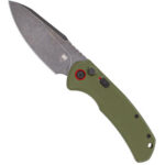 CobraTec Vanguard Auto Folding Knife Auto Folding Blade OD Green - Image 2