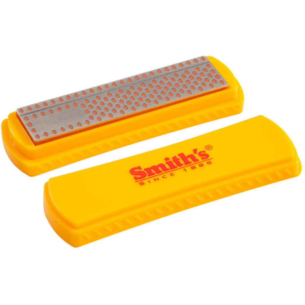 1410929_1.jpg Smiths Diamond Sharpening Stone 4" w/Cover - Image 1