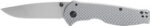 SOG KNIFE FLASH FL STONE WASHD - 3.44" CLIP POINT SS HANDLE