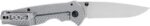 SOG KNIFE FLASH FL STONE WASHD - 3.44" CLIP POINT SS HANDLE - Image 3