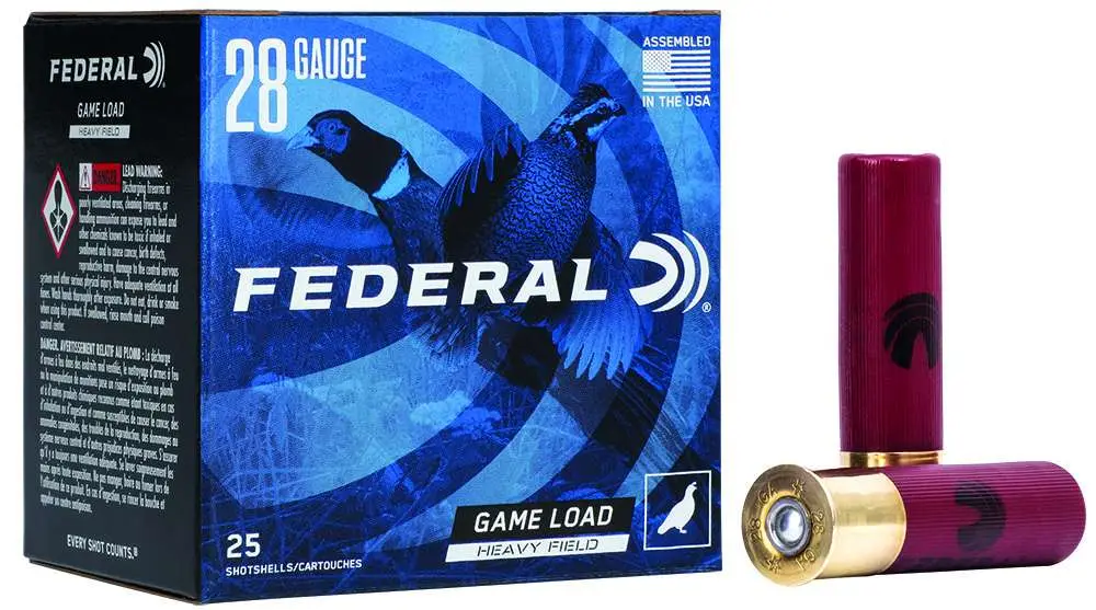 145635-14251184.webp FEDERAL 28GA 2-3/4" 1 OZ 6 25 RD/BX 10 BX/CS - Image 1