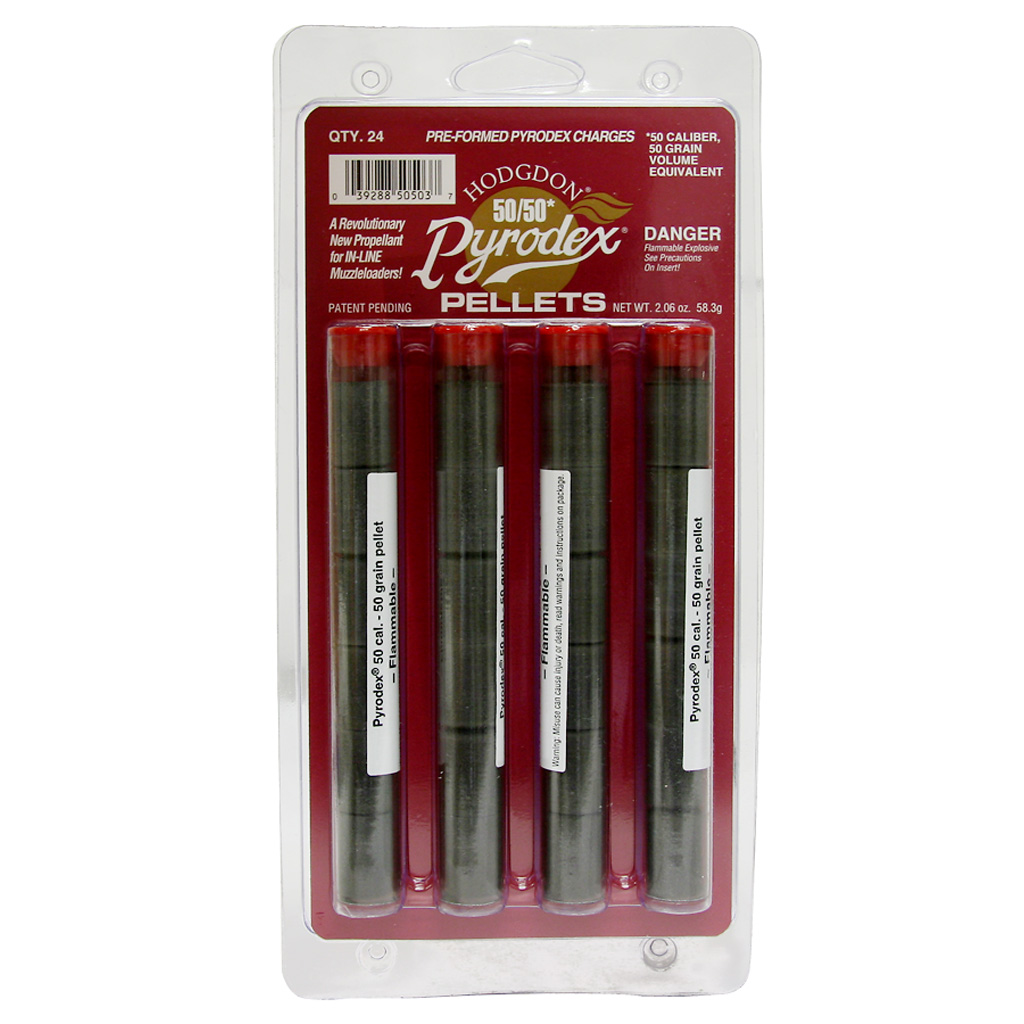 14928_1.jpg Hodgdon Pydrodex Pellets .50 cal. 50 gr. 24 pk. HAZMAT - Image 1