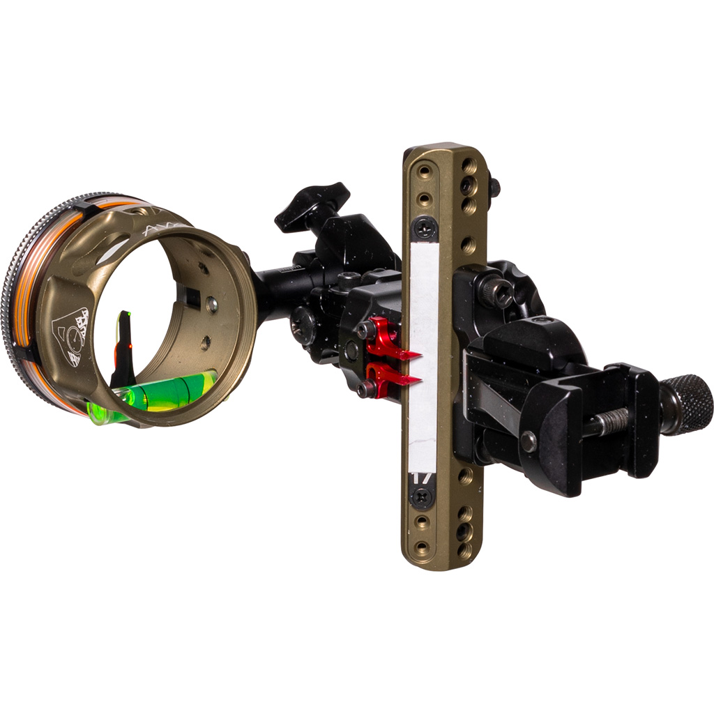 1501991_1.jpg Axcel LANDSLYDE Picatinny Slider Sight Tac. BH AVX-41 Ranger DBL Pin .019 Gr./Red Fiber - Image 1
