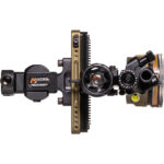 Axcel LANDSLYDE Picatinny Slider Sight Tac. BH AVX-41 Ranger DBL Pin .019 Gr./Red Fiber - Image 2