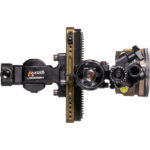 Axcel LANDSLYDE Picatinny Slider Sight Tac. BH AVX-41 Ranger DBL Pin .010 Gr./Red Fiber - Image 2