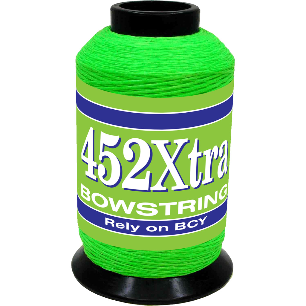 1502416_1.jpg BCY 452Xtra Bowstring Material Flo Green 1/4 lb. - Image 1