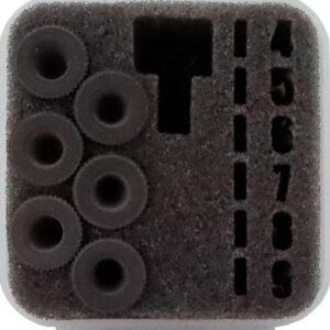 Specialty Iron I Rifle Peep Aperture Kit Contains all 6 Apertures
