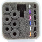 Specialty Iron I Rifle Peep Kit Contains 6 Apertures and 6 Verifiers with Case - Image 2