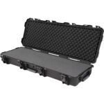 Nanuk Long Gun Hard Case w/Foam Black 44 in.  Retractable Wheels and Handle - Image 2