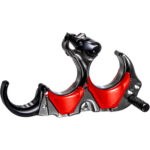 Tru Ball Aileron HBC Flex Release Red/Quick Silver Brass 3 Finger Medium - Image 3