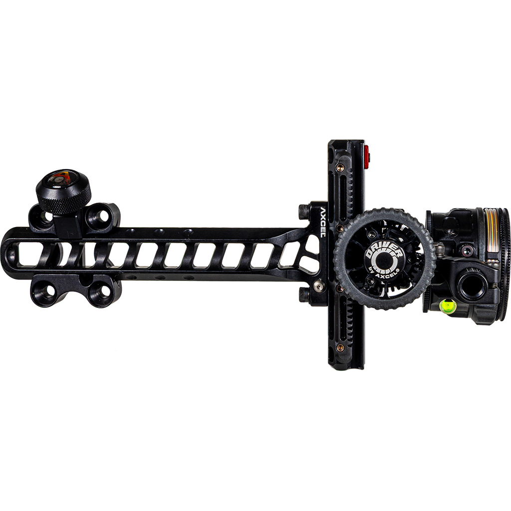 1502904_1.jpg Axcel Driver Plus Slider Sight w/AVX-41 Scope Stealth BH .010 Green and Red Fiber Ranger Pin RH - Image 1