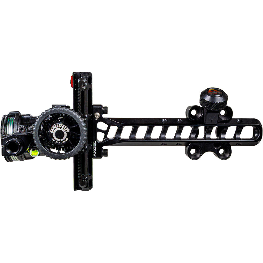 1502918_2.jpg Axcel Driver Plus Slider Sight w/AVX-31 Scope Stealth BH .019 Green Fiber Single Pin LH - Image 1