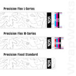 Last Chance WrapWorks Stock Topo   White/Black Precision Flex L-Series - Image 3