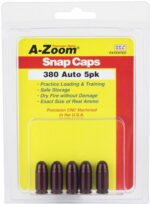 A-ZOOM METAL SNAP CAP  .380ACP - 5-PACK - Image 2