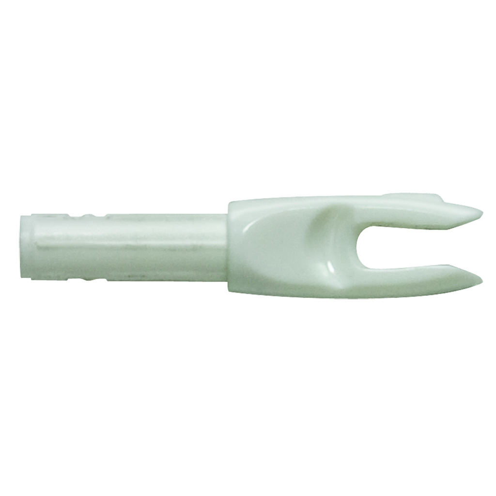 1552_1.jpg Easton 4mm G Nocks White Large Groove 100 pk. - Image 1