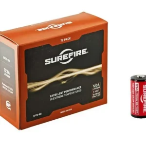 SUREFIRE SF123A 6 BOXES OF 12 CELLS