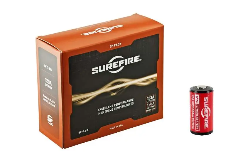 166264-14122753.webp SUREFIRE SF123A 6 BOXES OF 12 CELLS - Image 1