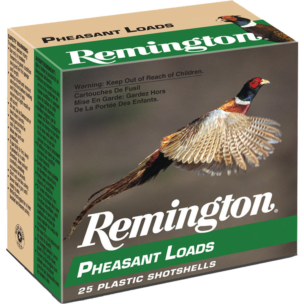1701003_1.jpg Remington Pheasant Loads 12 ga. 2.75 in. 5 Shot 25 rd. - Image 1