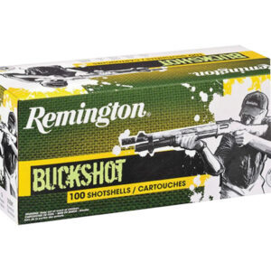 Remington Express Buffered Buckshot Loads 12 ga. 2.75 in. 9 Pellet 00 Buck Shot 100 rd.