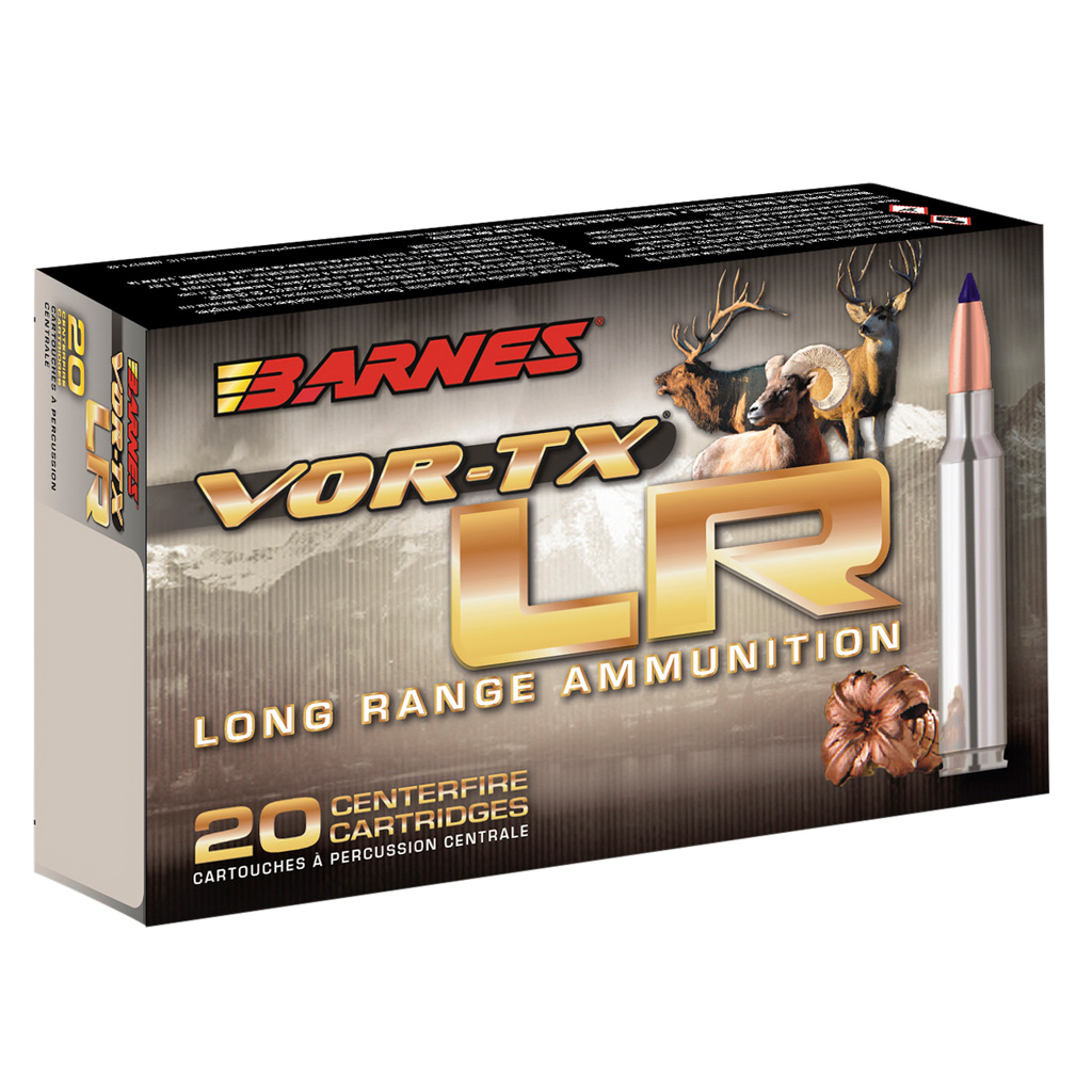 1701503_1.jpg Barnes VOR-TX Long Range Rifle Ammo 6.5 Creedmoor 127 gr. LRX Boat Tail 20 rd. - Image 1