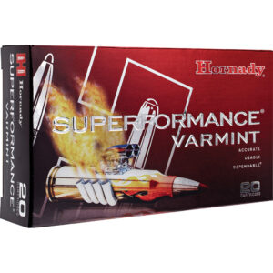 Hornady Superformance Varmint Rifle Ammo 22-250 Rem. 50 gr. V-Max 20 rd.