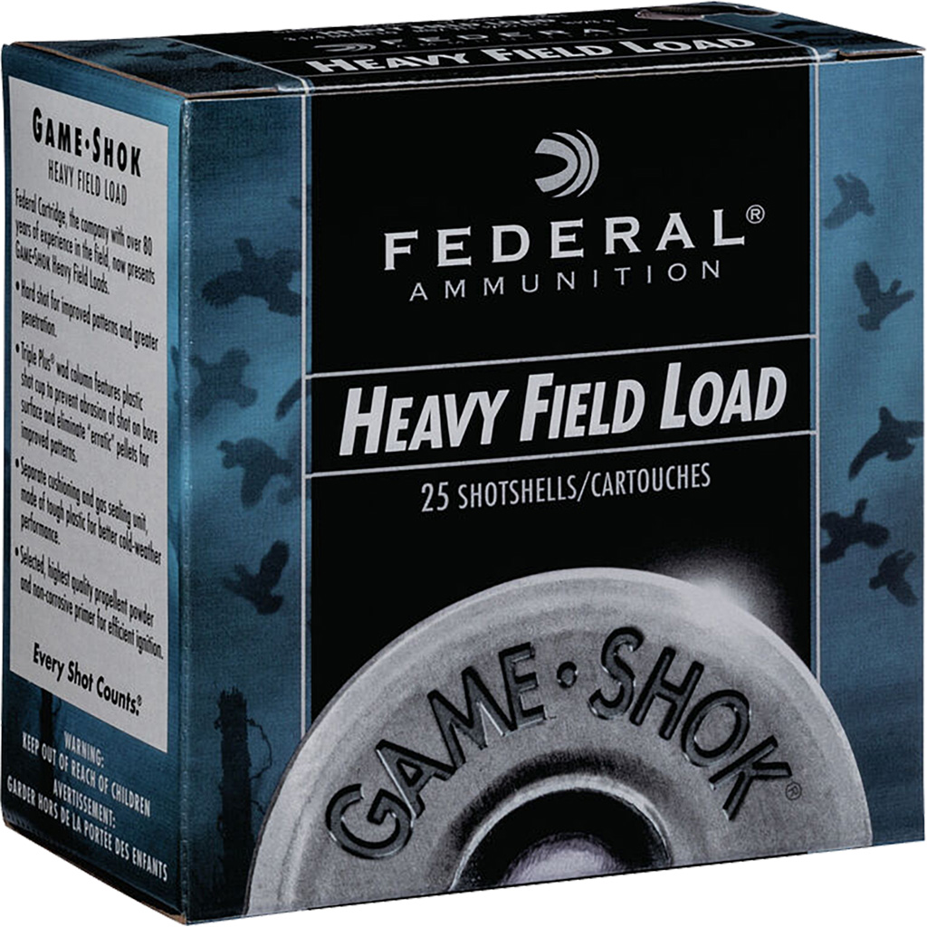1702284_1.jpg Federal Game-Shok Heavy Field Load 12 ga. 2.75 in. 1 1/8 oz. 8 Shot 25 rd. - Image 1