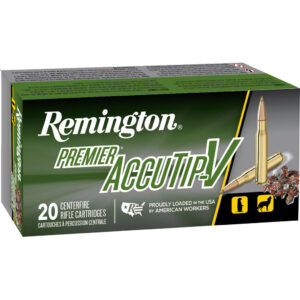 Remington Premier AccuTip Centerfire Rifle Ammo 17 Rem. Fireball 20 gr. AccuTip-V 20 rd.